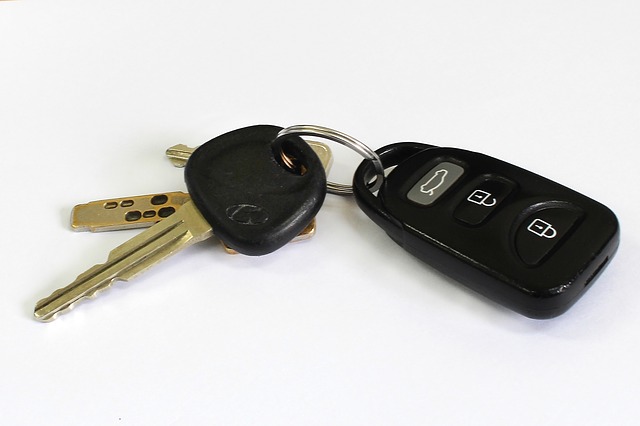 klíče od auta